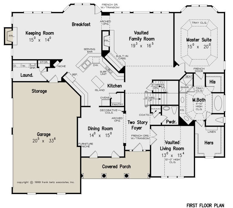 House Plan House Plan #20939 Drawing 1