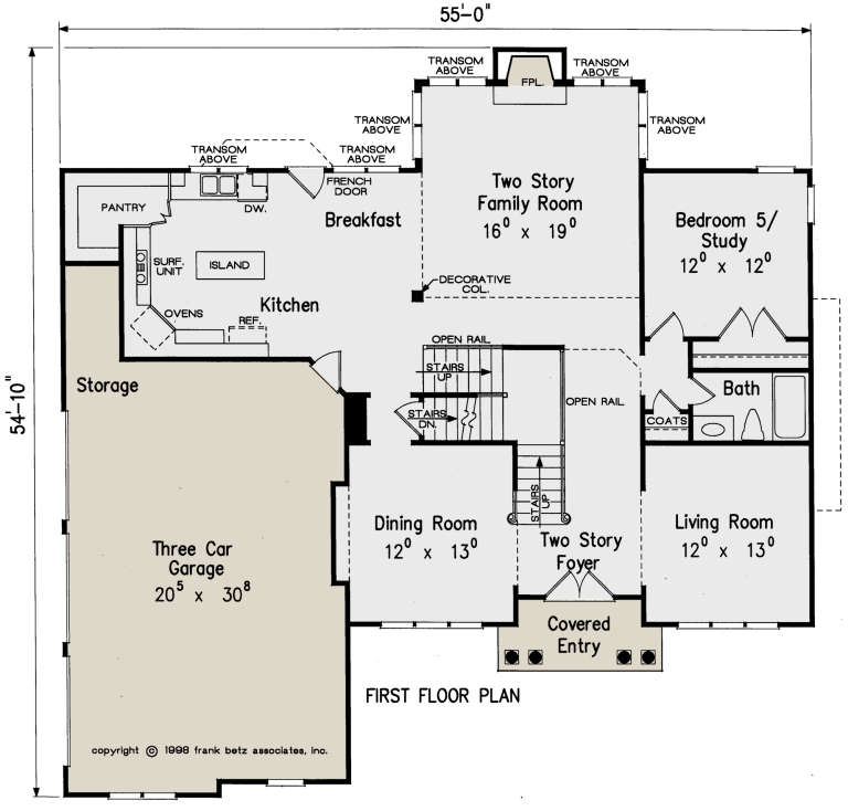 House Plan House Plan #20954 Drawing 1