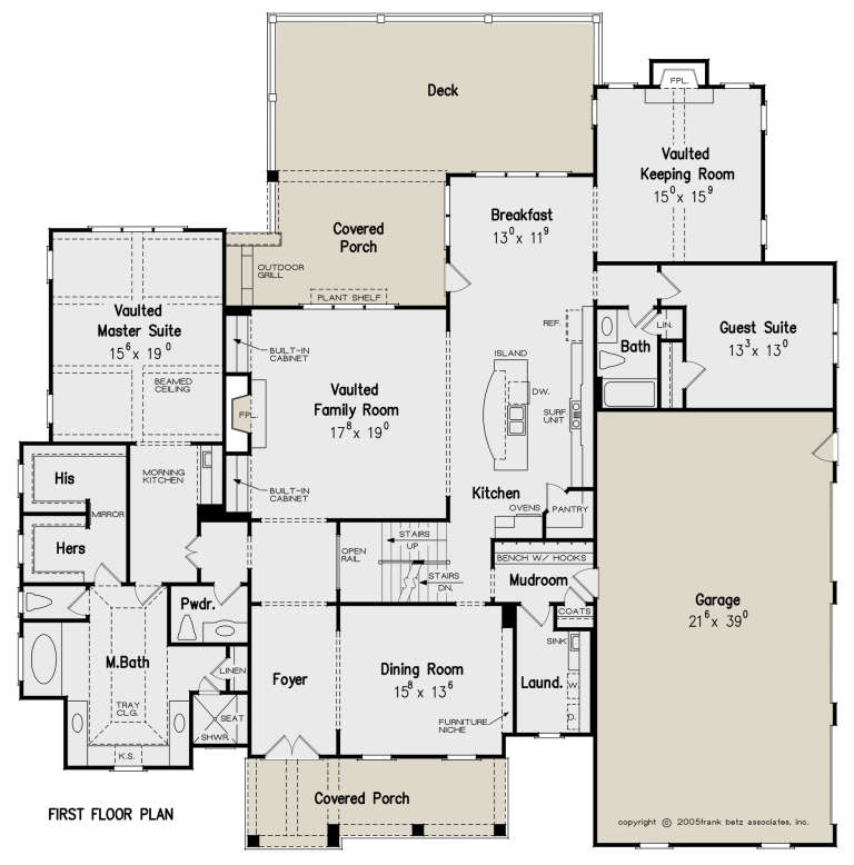 House Plan House Plan #20955 Drawing 1