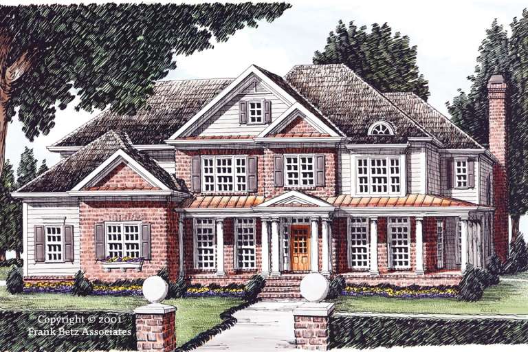 House Plan House Plan #20959 Front Elevation 