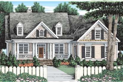 Country House Plan #8594-00153 Elevation Photo