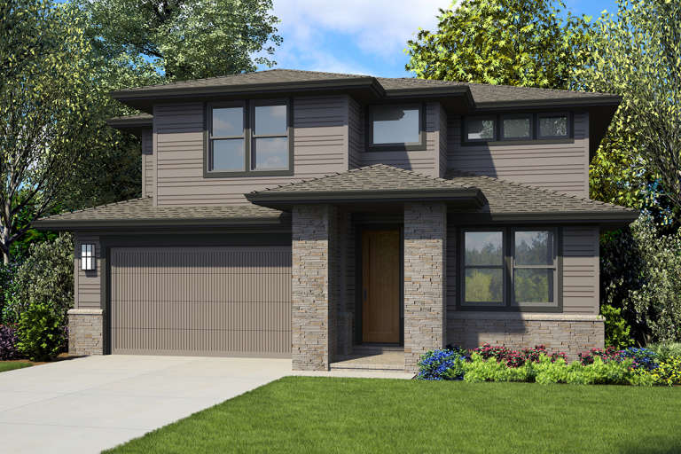 House Plan House Plan #21010 Front Elevation 