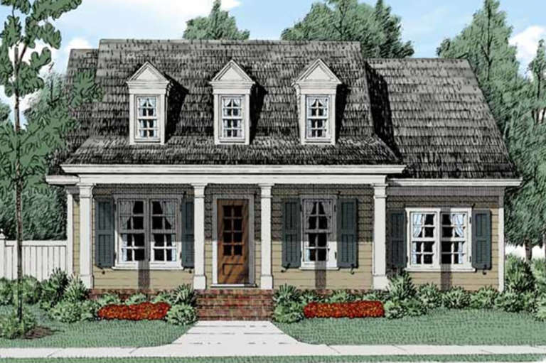 House Plan House Plan #21014 Front Elevation 