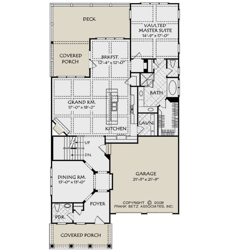 House Plan House Plan #21027 Drawing 1