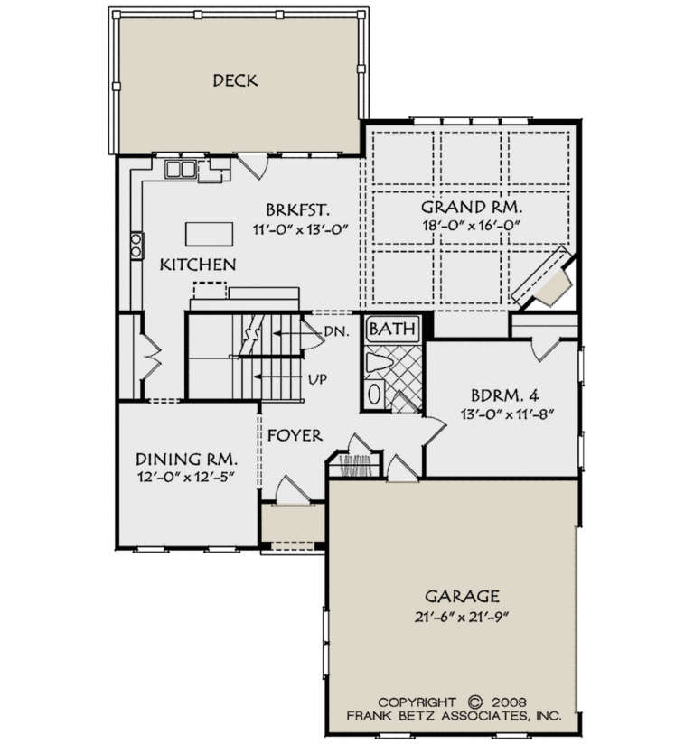 House Plan House Plan #21035 Drawing 1