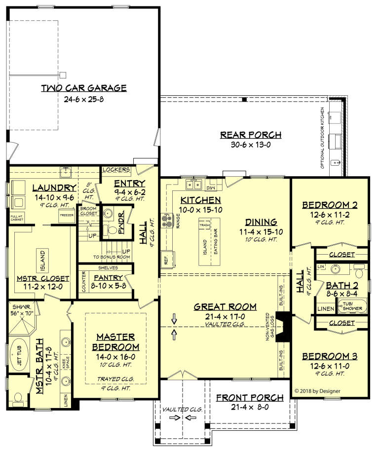 House Plan House Plan #21039 Drawing 1
