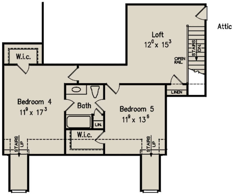 House Plan House Plan #21049 Drawing 2