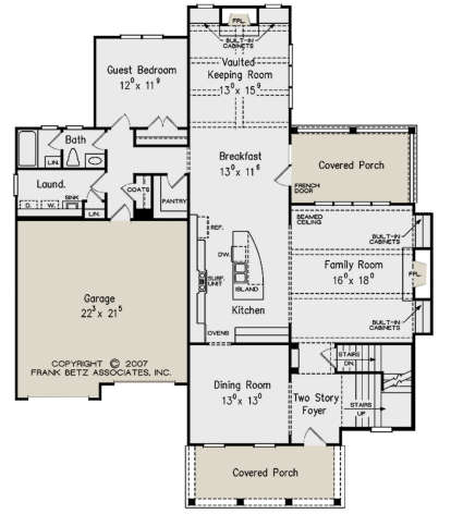 Main Floor for House Plan #8594-00224