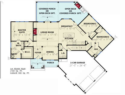 Main Floor for House Plan #699-00137