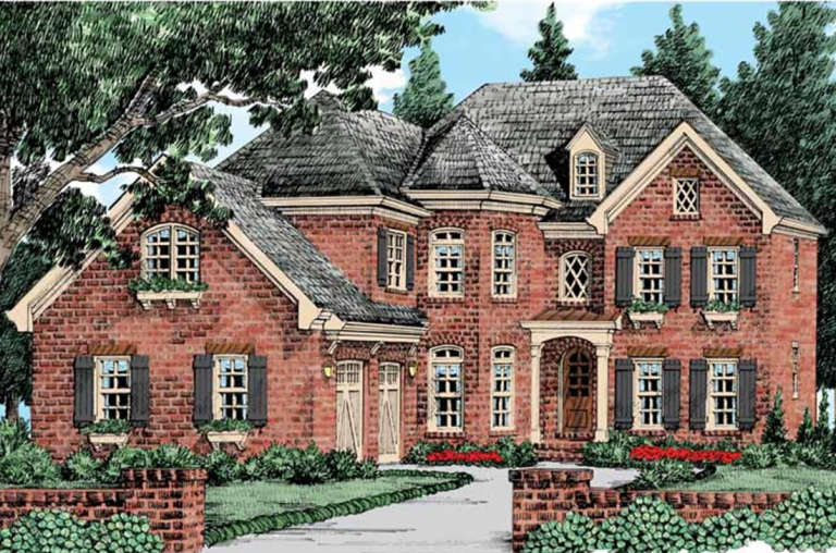 House Plan House Plan #21087 Front Elevation 