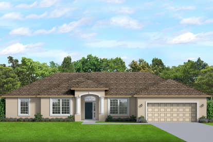 Ranch House Plan #3978-00201 Elevation Photo