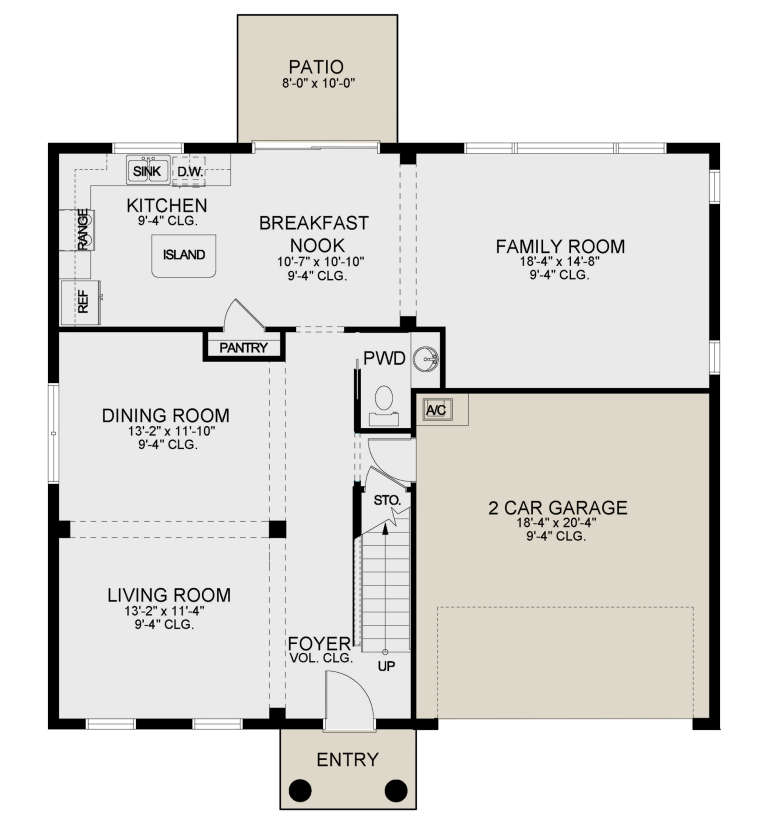 House Plan House Plan #21133 Drawing 1