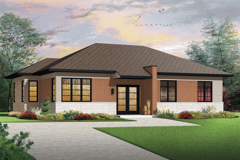 House Plan House Plan #21146 Front Elevation 