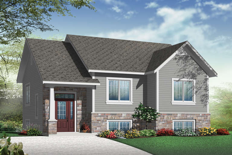 House Plan House Plan #21166 Front Elevation 