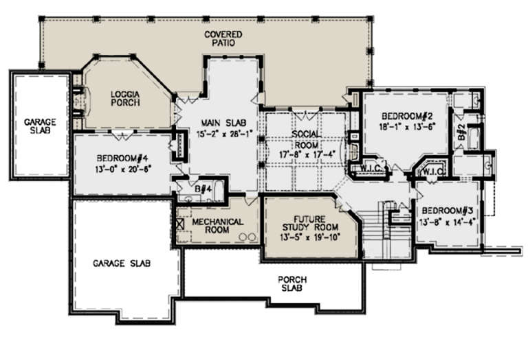 House Plan House Plan #21175 Drawing 2
