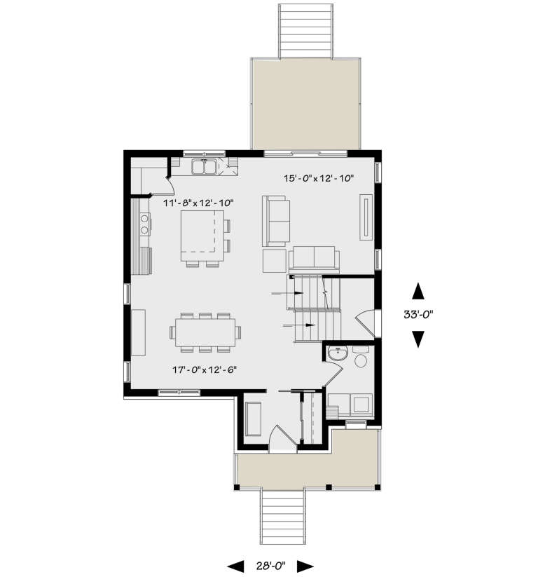 House Plan House Plan #21197 Drawing 1