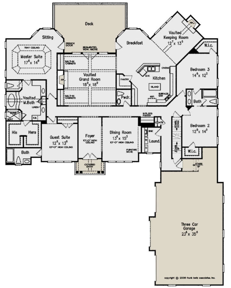 House Plan House Plan #21253 Drawing 1