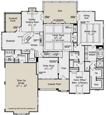 Main Floor for House Plan #8594-00259