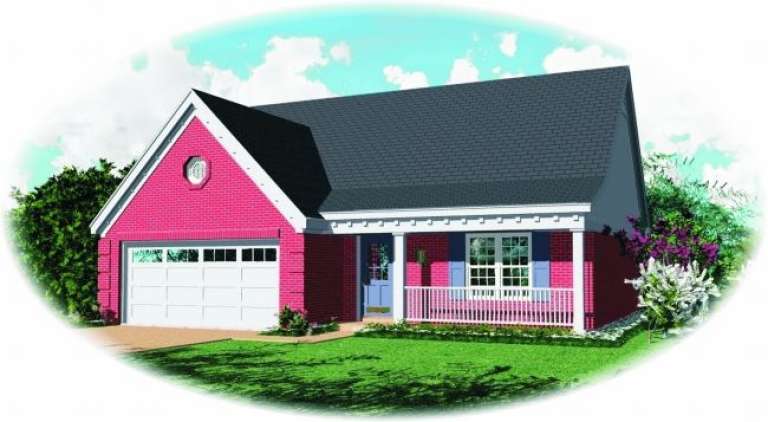 House Plan House Plan #2130 Front Elevation