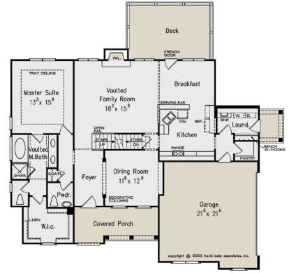 Main Floor for House Plan #8594-00268