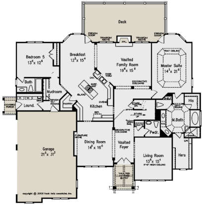 Main Floor for House Plan #8594-00275