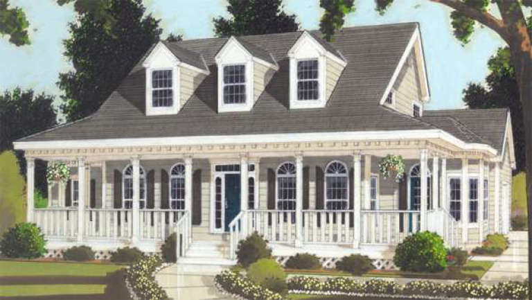 House Plan House Plan #218 Front Elevation