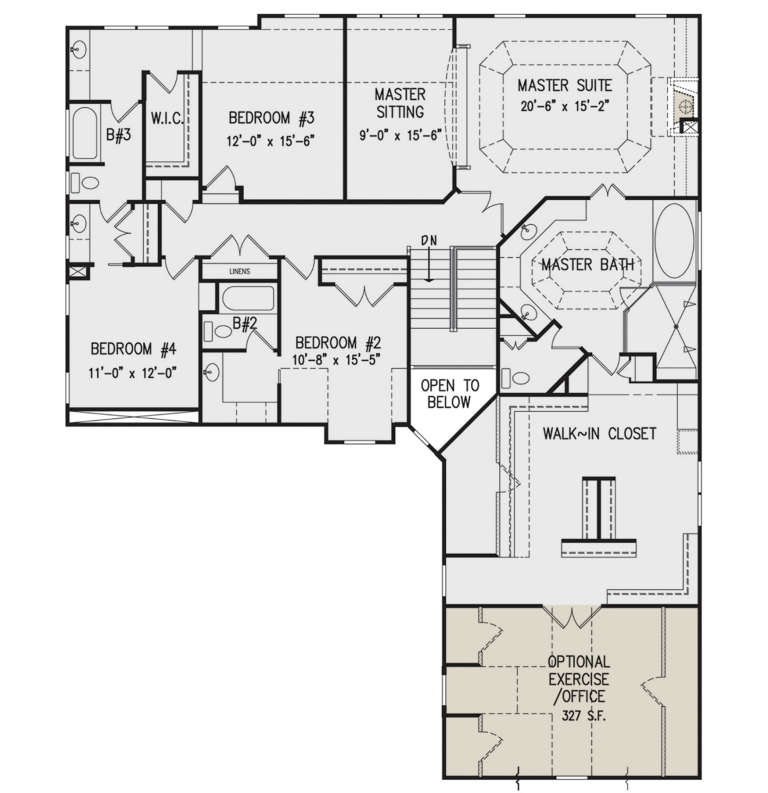 House Plan House Plan #21834 Drawing 2