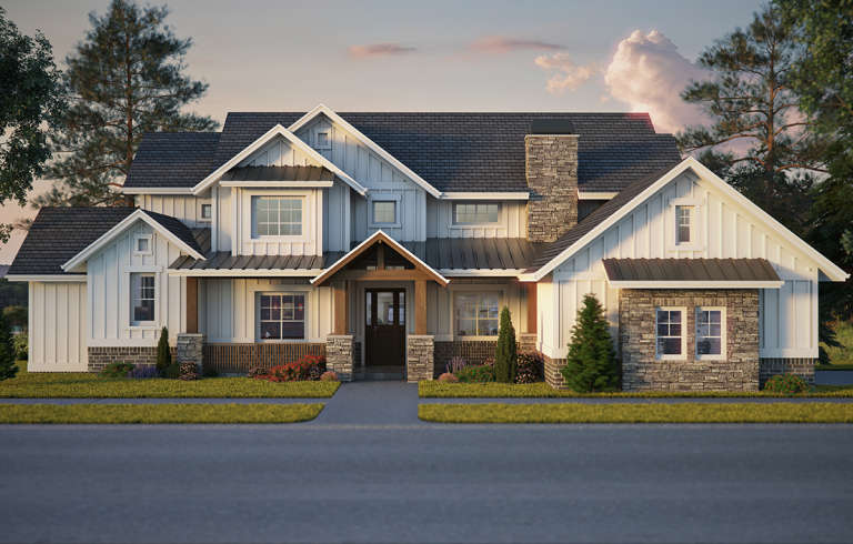 House Plan House Plan #22023 Front Elevation 