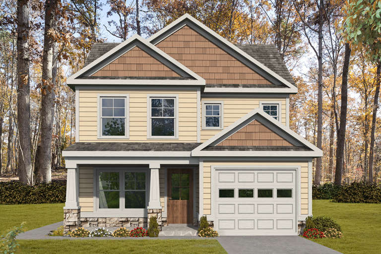 House Plan House Plan #22359 Front Elevation 