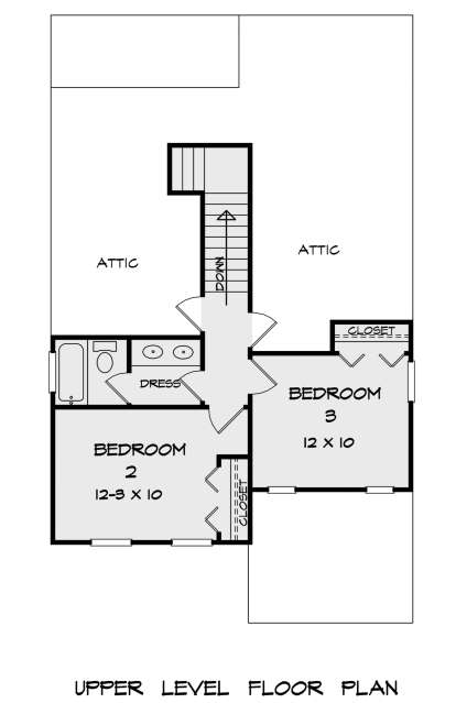 Second Floor for House Plan #6082-00165