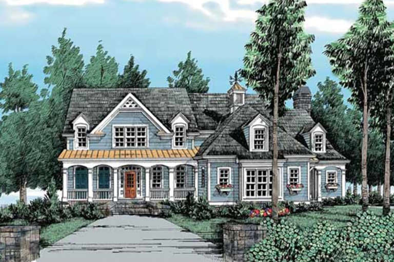 House Plan House Plan #22492 Front Elevation 