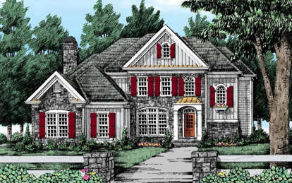 Traditional House Plan #8594-00301 Elevation Photo