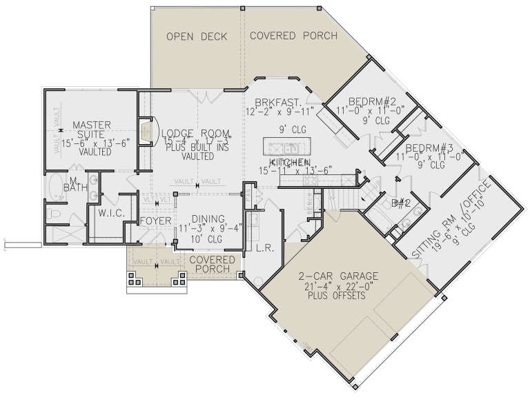 House Plan House Plan #22688 Drawing 1
