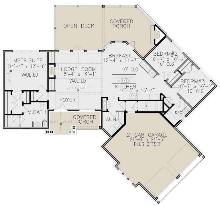House Plan House Plan #22695 Drawing 1