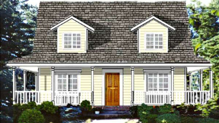 House Plan House Plan #227 Front Elevation