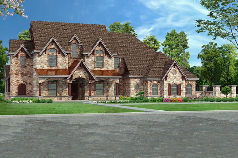House Plan House Plan #22989 Front Elevation 