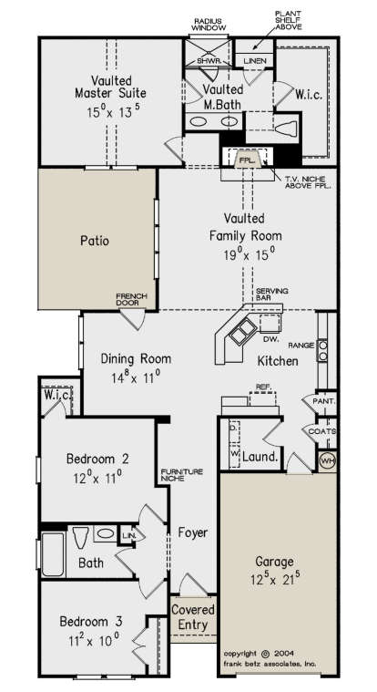 Main Floor for House Plan #8594-00310