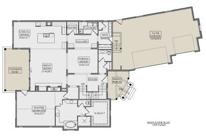 Main Floor for House Plan #5631-00115
