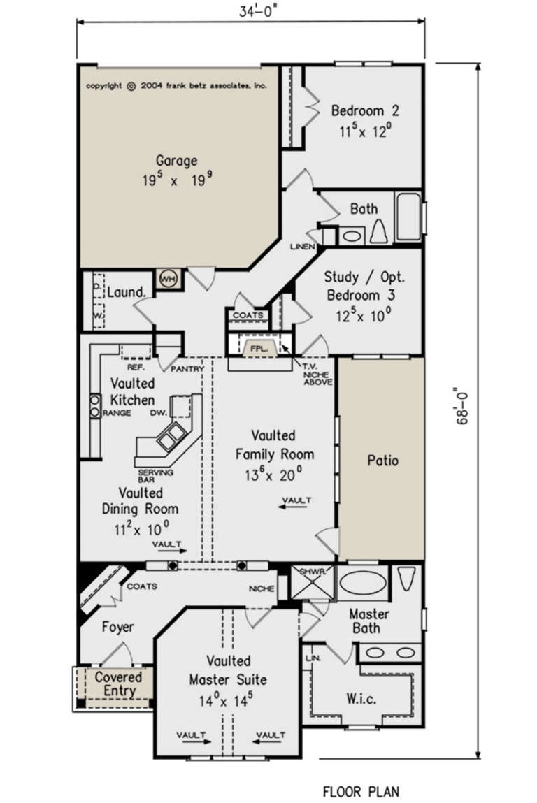 House Plan House Plan #23115 Drawing 1