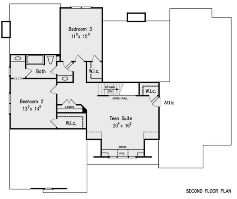 House Plan House Plan #23136 Drawing 2