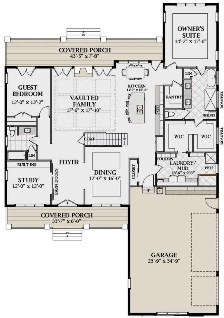 House Plan House Plan #23512 Drawing 1