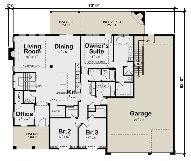House Plan House Plan #23524 Drawing 1