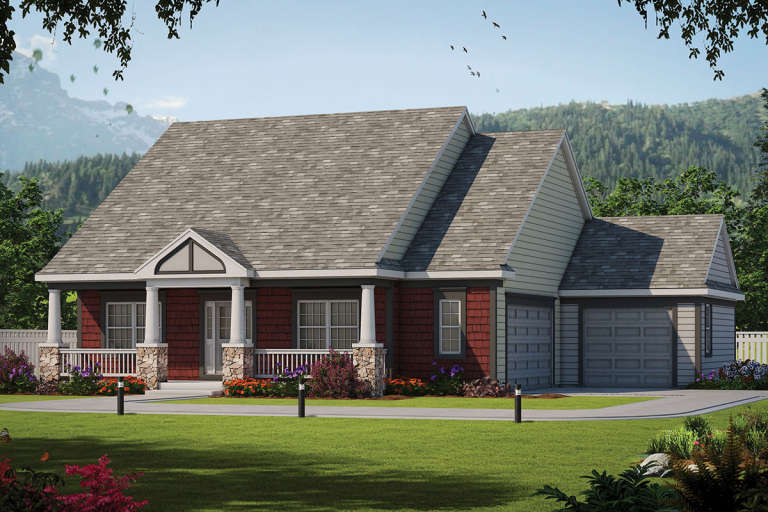 House Plan House Plan #23542 Front Elevation 