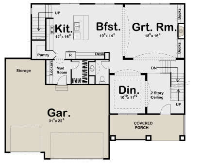 Main Floor for House Plan #963-00339