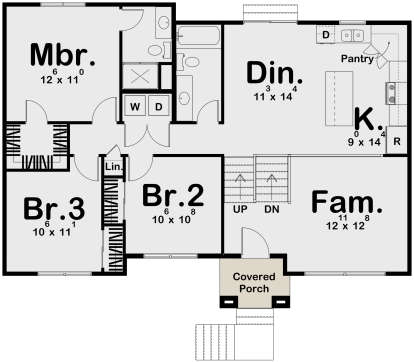 Main Floor for House Plan #963-00344