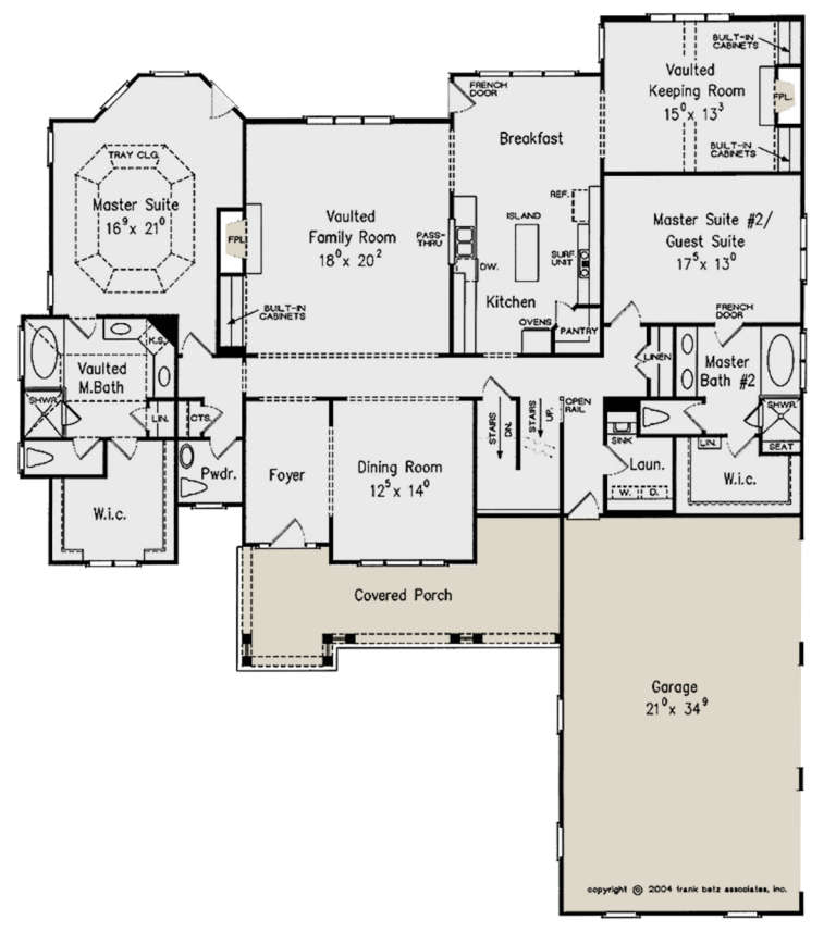 House Plan House Plan #23561 Drawing 1