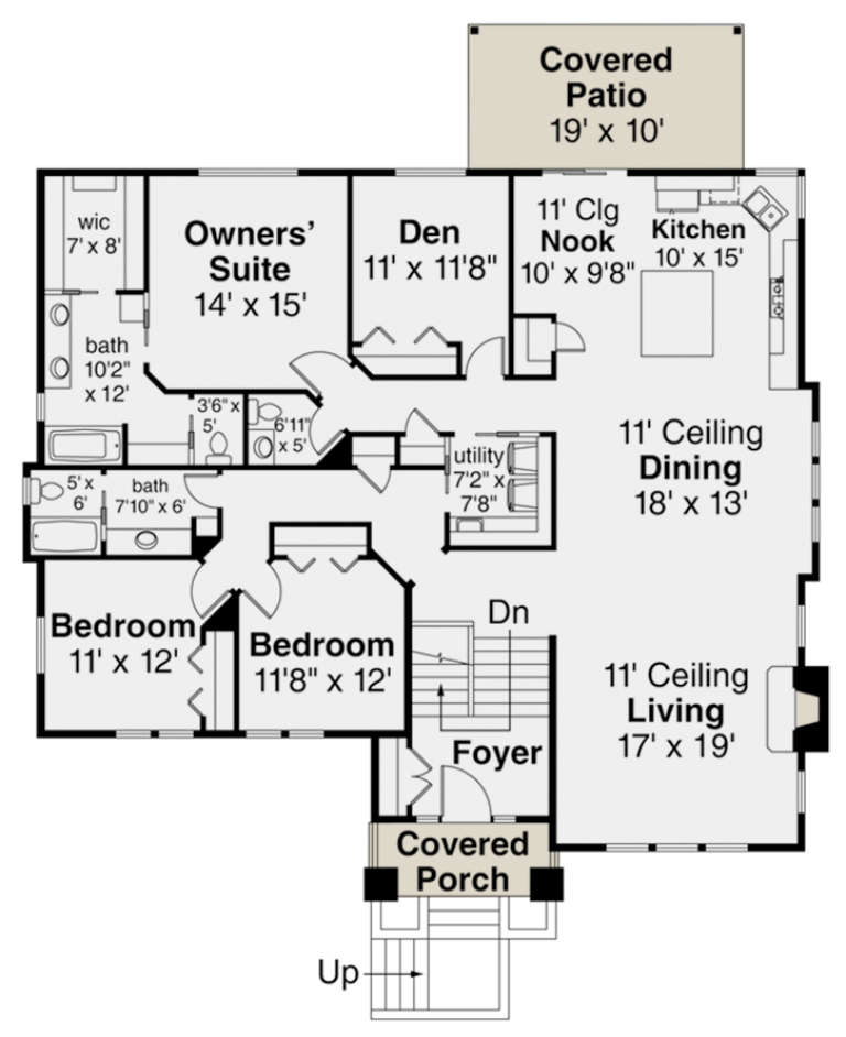 House Plan House Plan #23579 Drawing 1