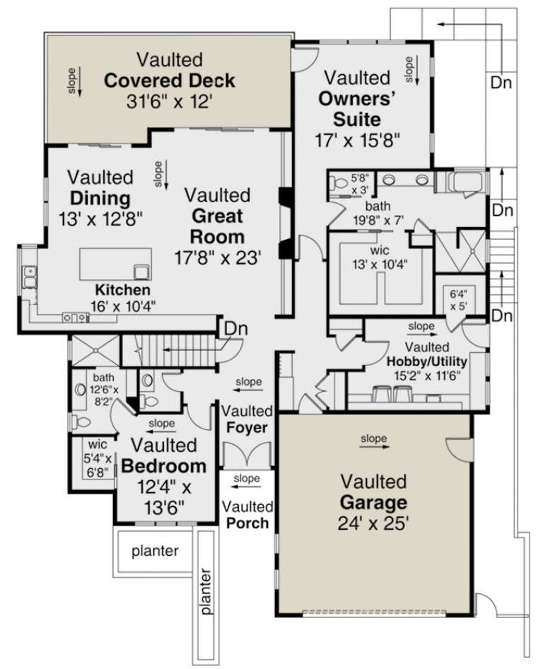 House Plan House Plan #23586 Drawing 1