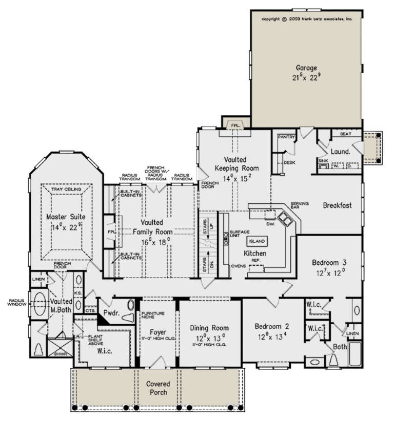 House Plan House Plan #23640 Drawing 1