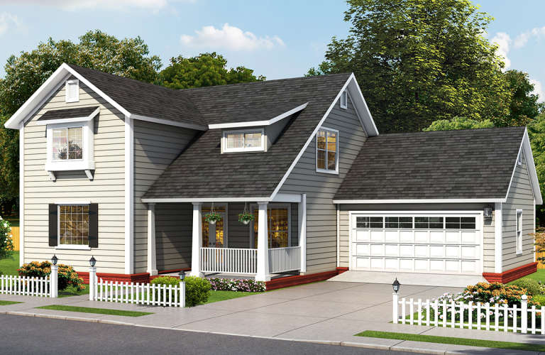 House Plan House Plan #23653 Front Elevation 